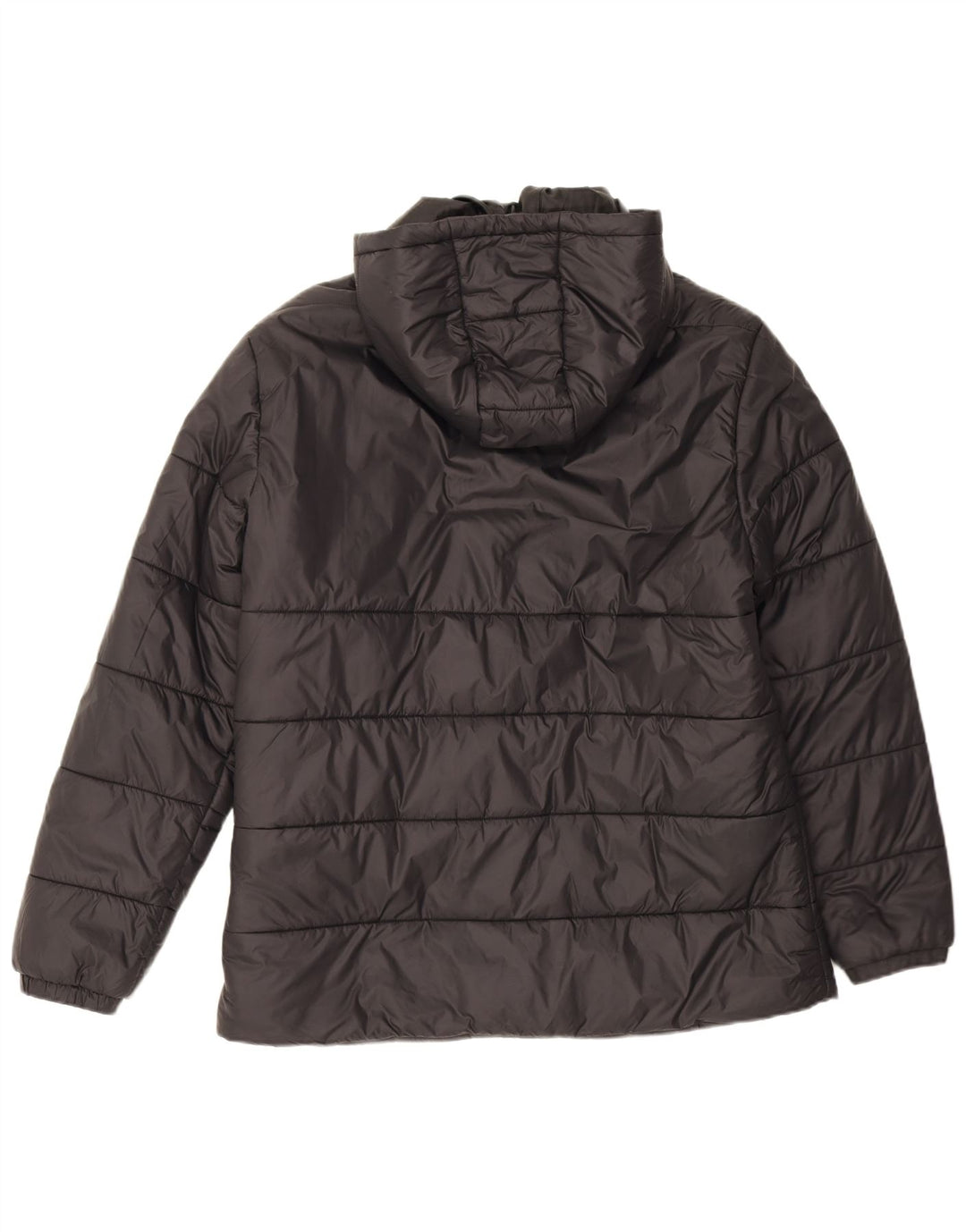 Puma Mens Hooded Padded Jacket UK 40 Large Grey Polyester