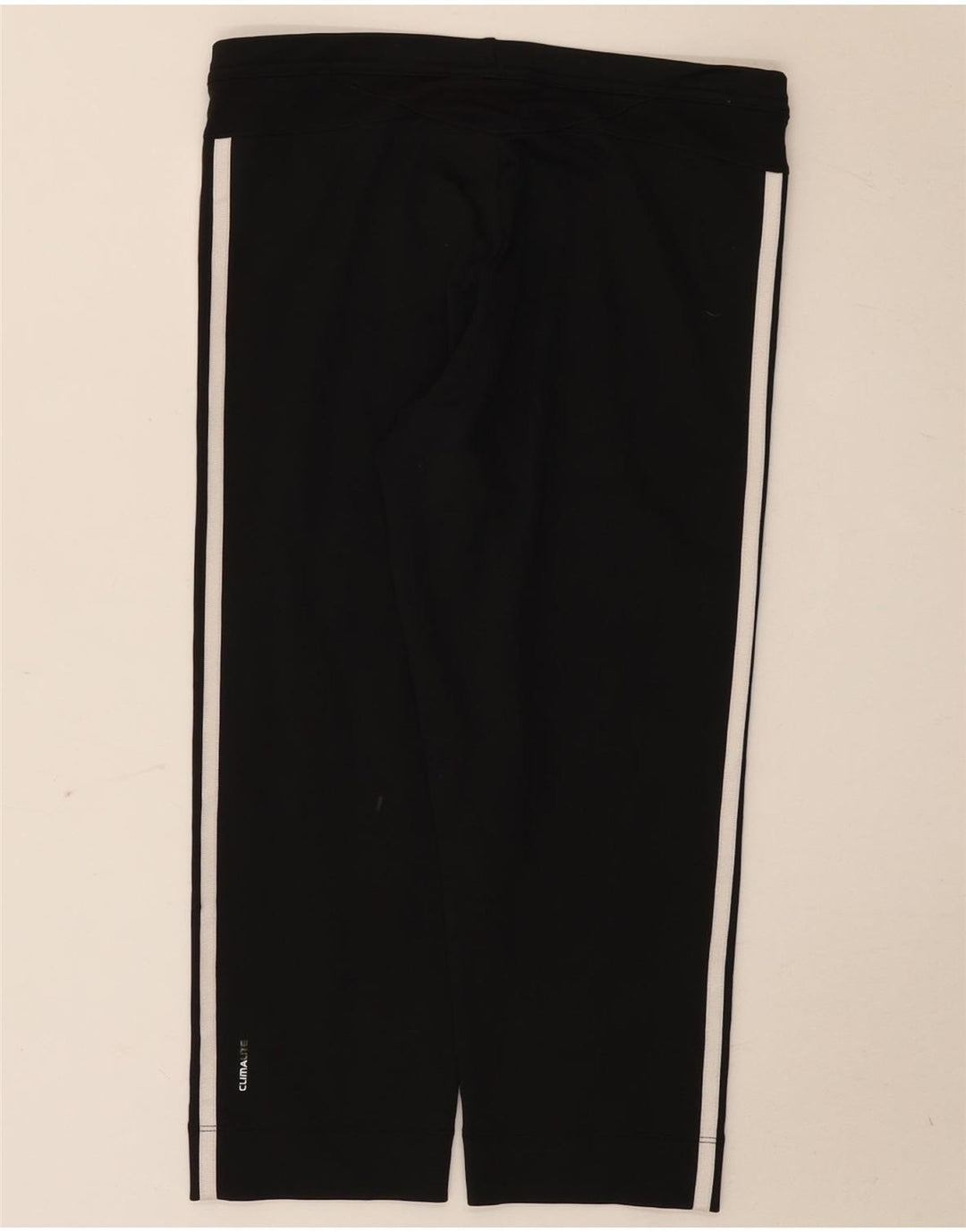 Adidas Womens Climalite Capri Tracksuit Trousers UK 14 Medium Black
