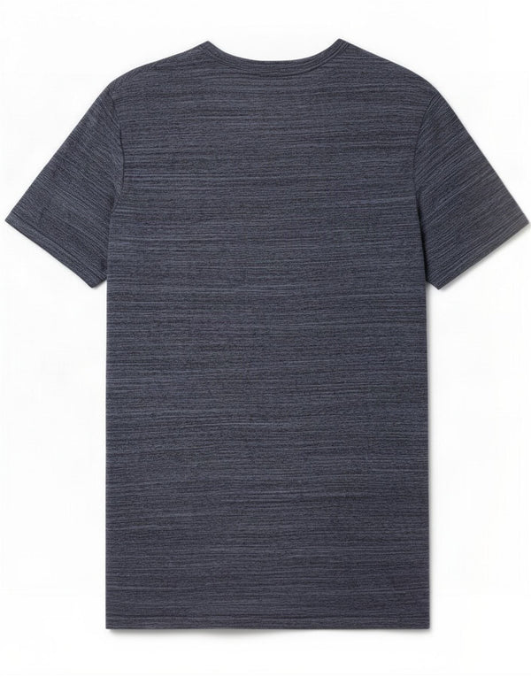 Jack & Jones Mens Graphic T-Shirt Top XL Blue Flecked Cotton