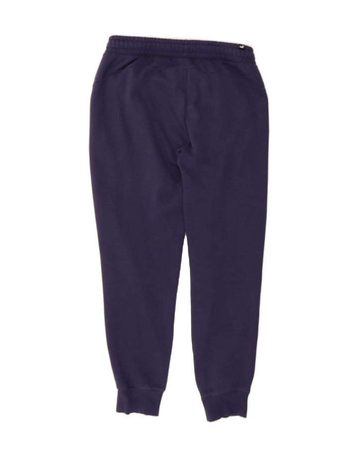 PUMA Mens Tracksuit Trousers Joggers Large  Navy Blue Cotton Vintage Puma and Second-Hand Puma from Messina Hembry 