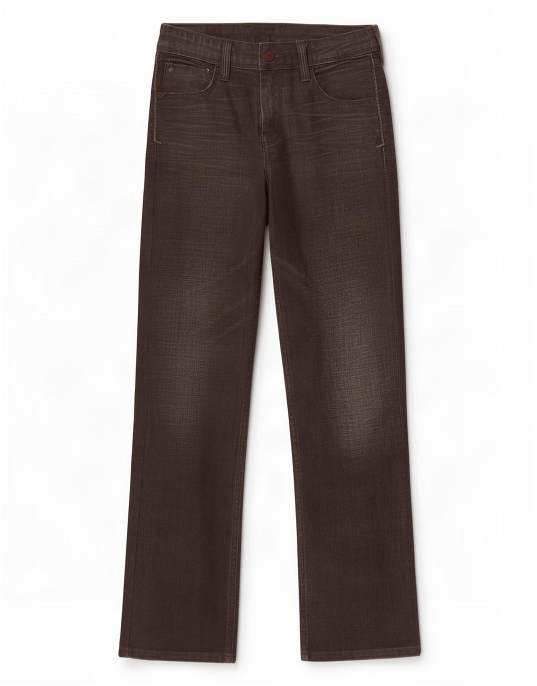 Levi's Womens Straight Jeans W27 L30 Grey Cotton