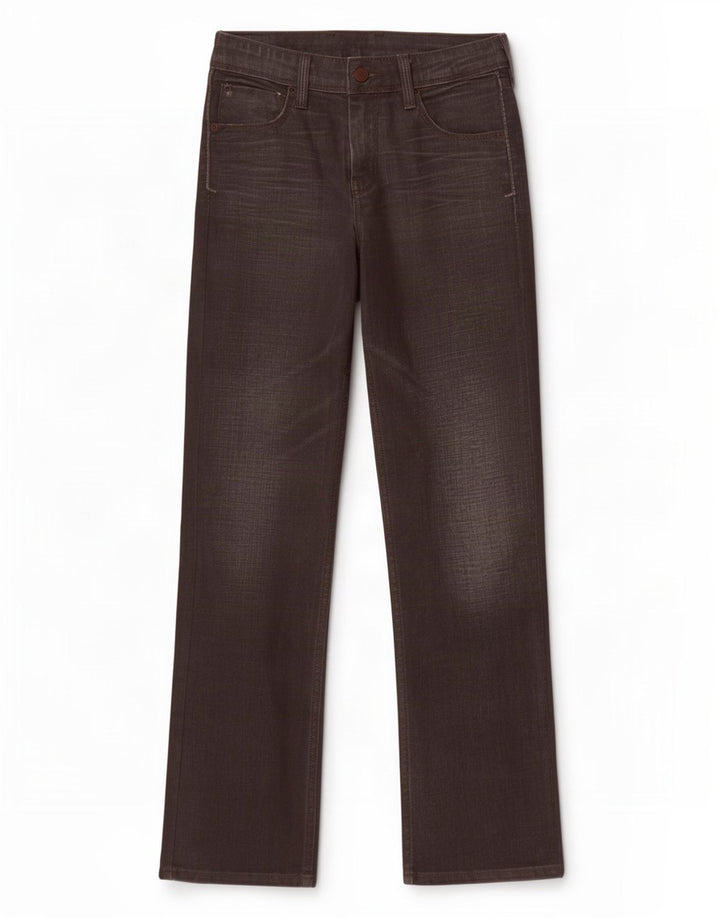 Levi's Womens Straight Jeans W27 L30 Grey Cotton