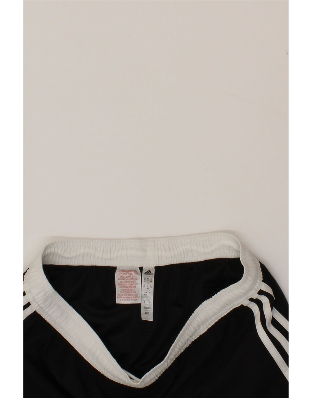 ADIDAS Boys Sport Shorts 15-16 Years Black Colourblock Polyester Vintage Adidas and Second-Hand Adidas from Messina Hembry 