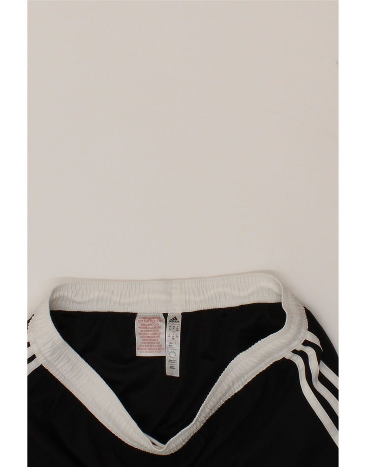 ADIDAS Boys Sport Shorts 15-16 Years Black Colourblock Polyester Vintage Adidas and Second-Hand Adidas from Messina Hembry 
