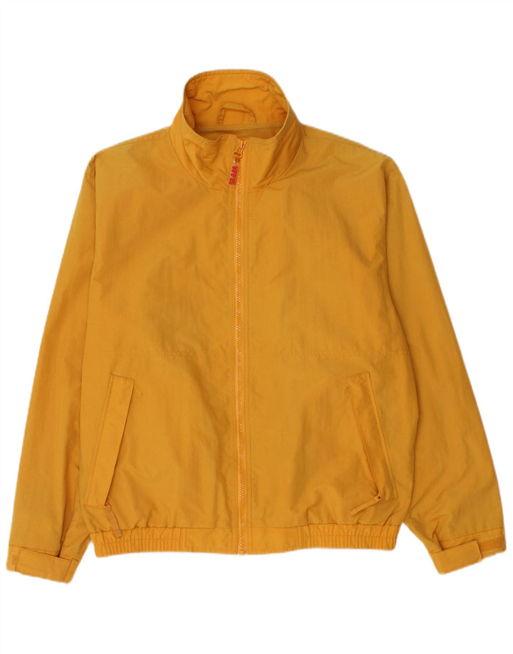 Slam Mens Bomber Jacket UK 36 Small Yellow Nylon