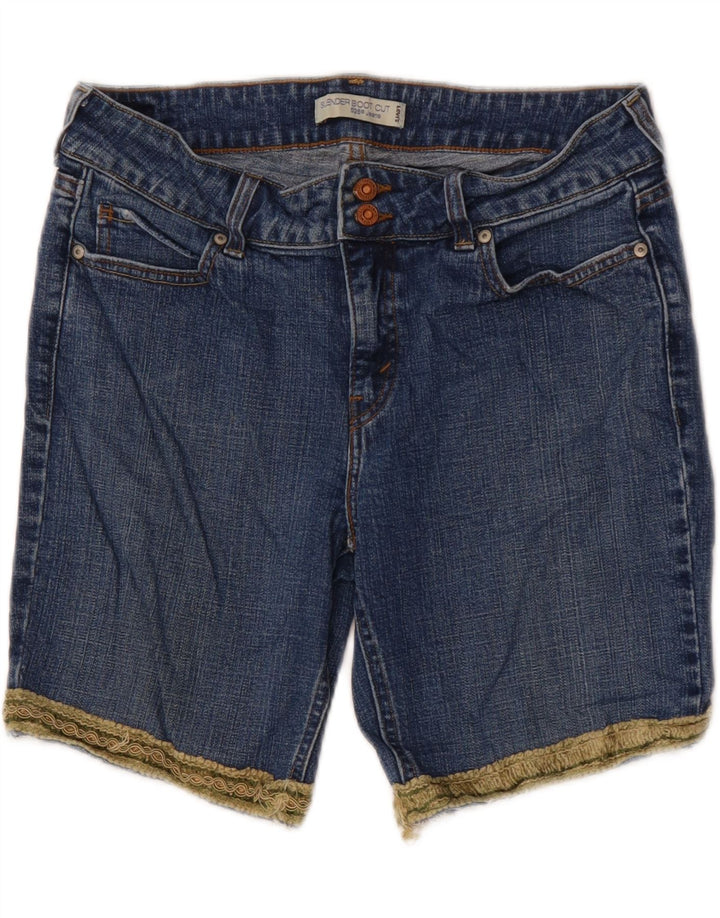 Levi's Womens 526 Denim Shorts US 12 Large W32  Blue Cotton
