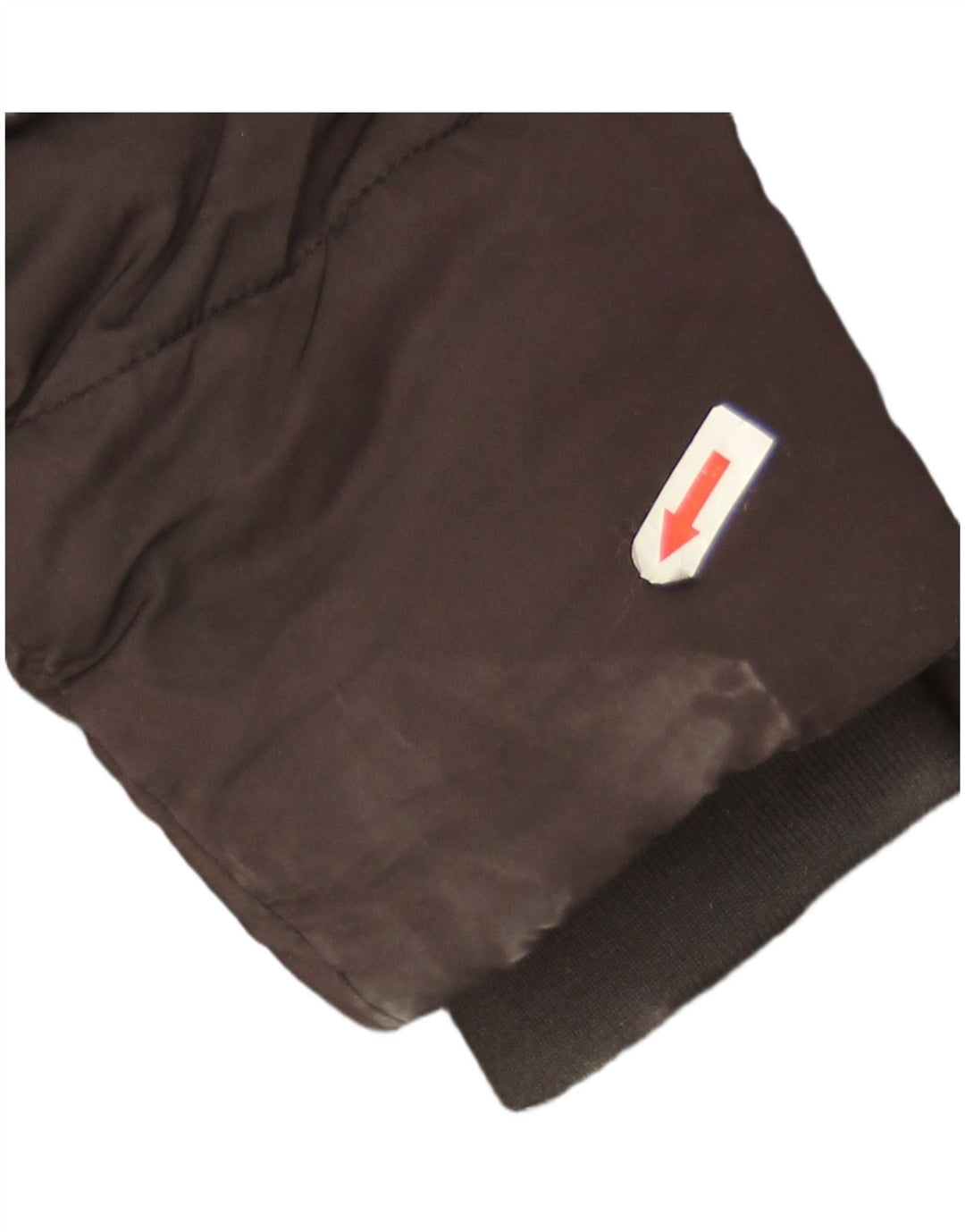 Tommy Hilfiger Womens Crop Oversized Padded Jacket UK 6 XS Grey Polyamide