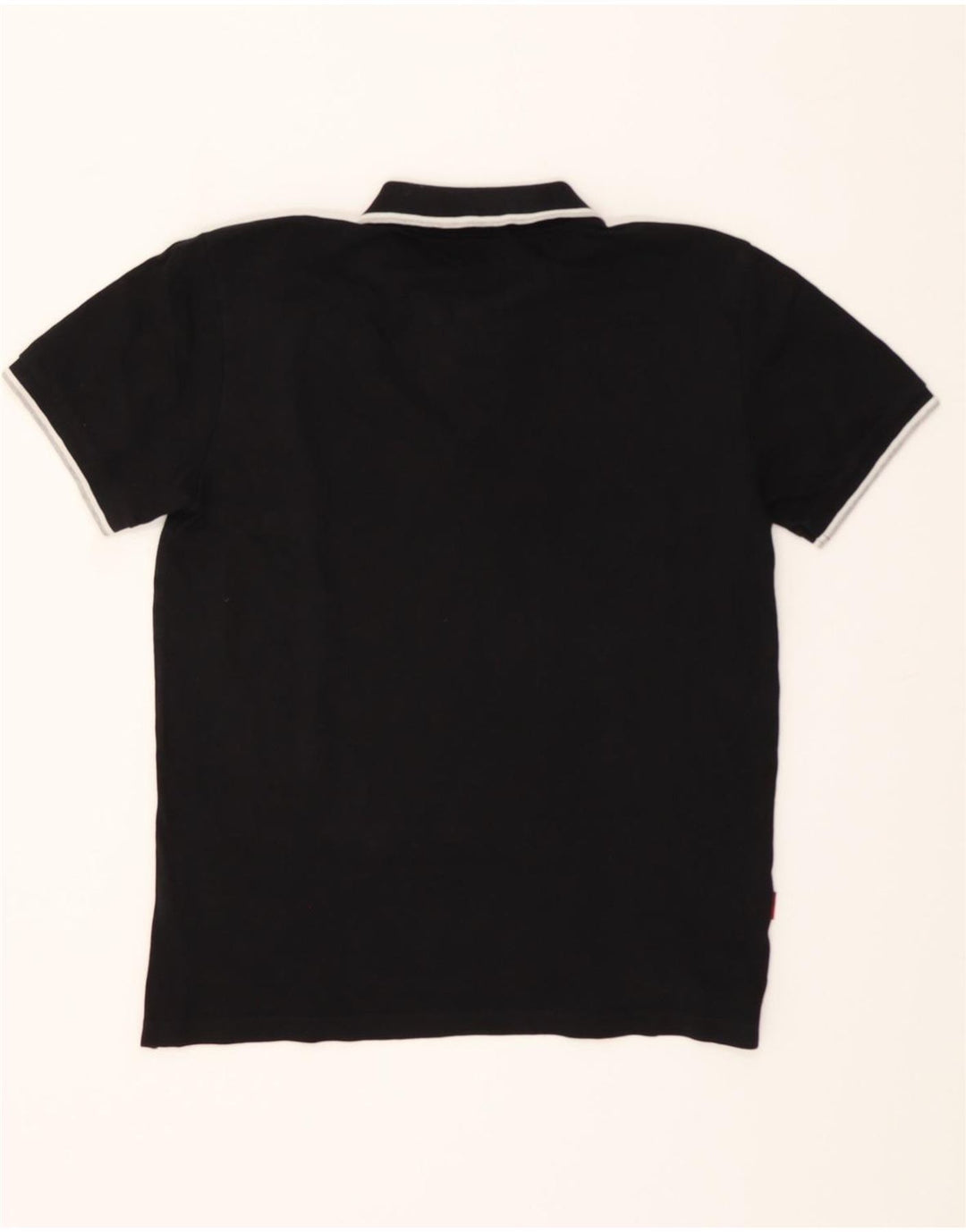 WOOLRICH Mens Polo Shirt XS Black Vintage Woolrich and Second-Hand Woolrich from Messina Hembry 