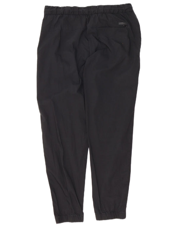 Calvin Klein Mens Joggers Chino Trousers Large W34 L28 Black Cotton