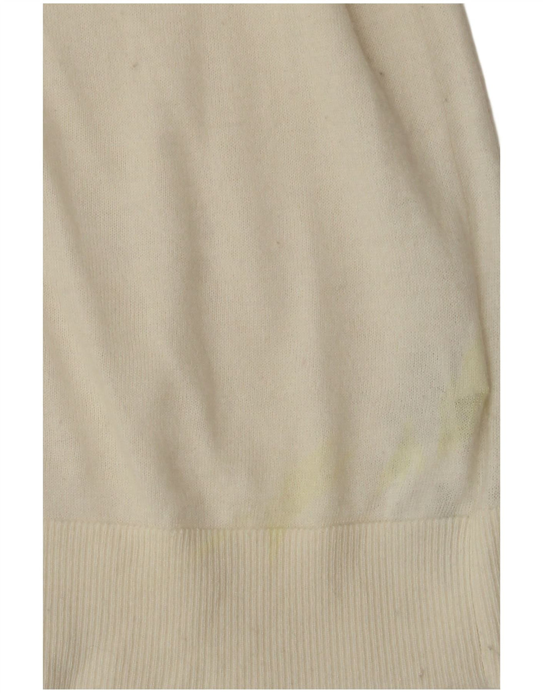 MASSIMO DUTTI Womens Roll Neck Jumper Sweater UK 12 Medium White