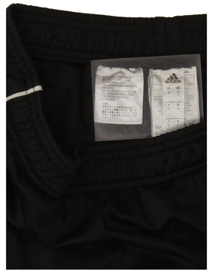 Adidas Mens Tracksuit Trousers Small  Black Polyester