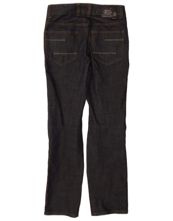 Spidi Mens Straight Jeans W31 L33 Navy Blue Cotton