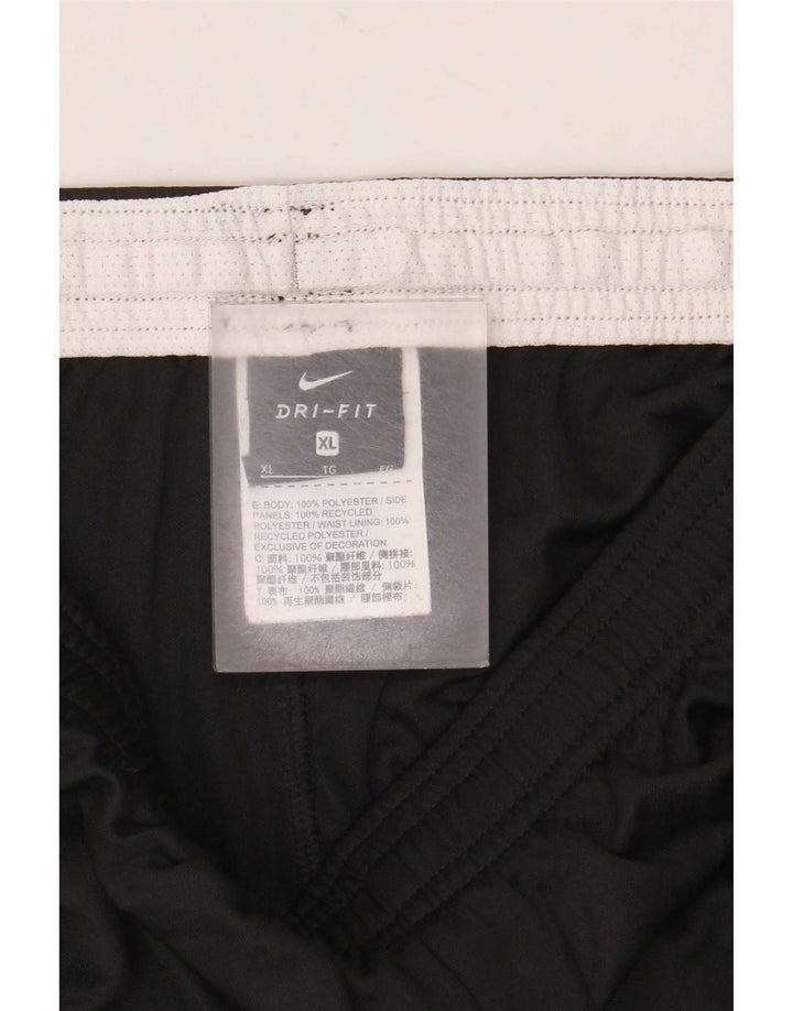 Nike Mens Dri Fit Sport Shorts XL  Black Colourblock Polyester