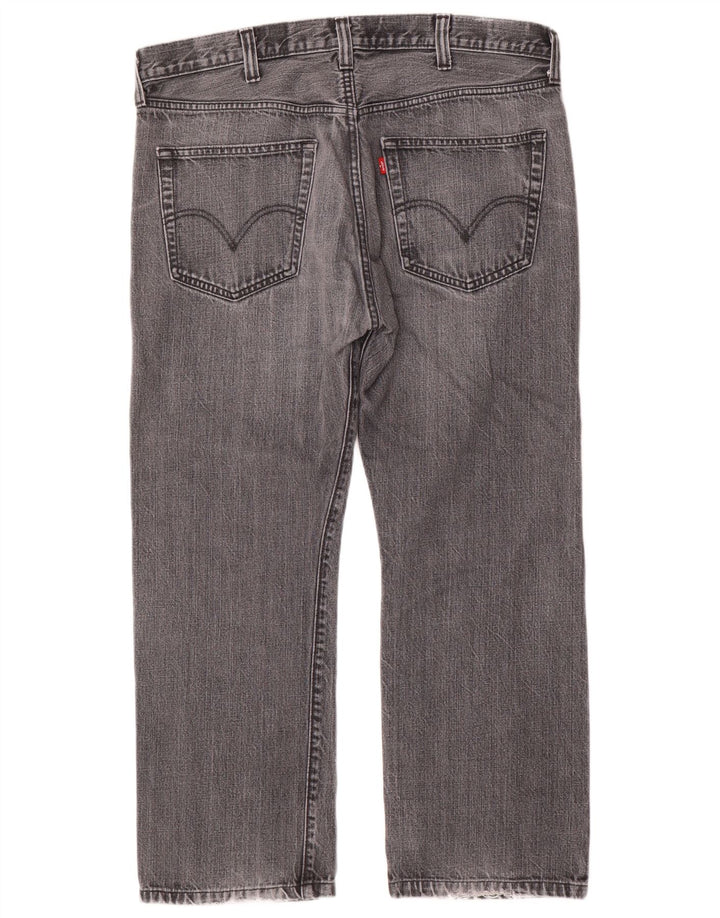 Levi's Mens Straight Jeans W38 L28 Grey