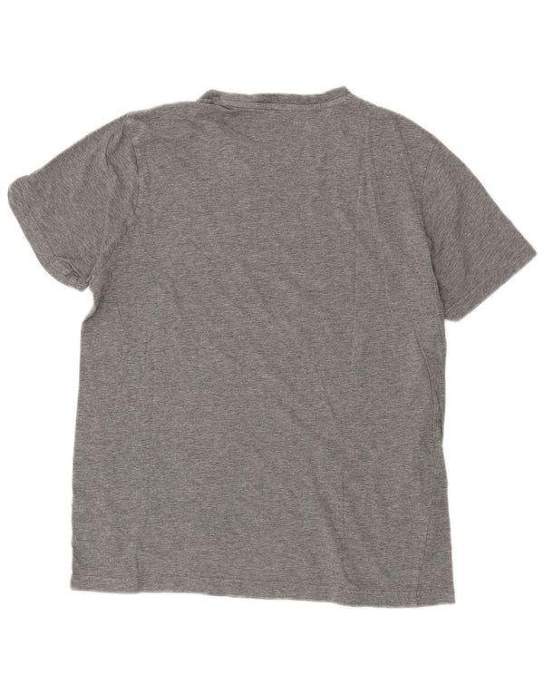 PUMA Mens Graphic T-Shirt Top Large Grey