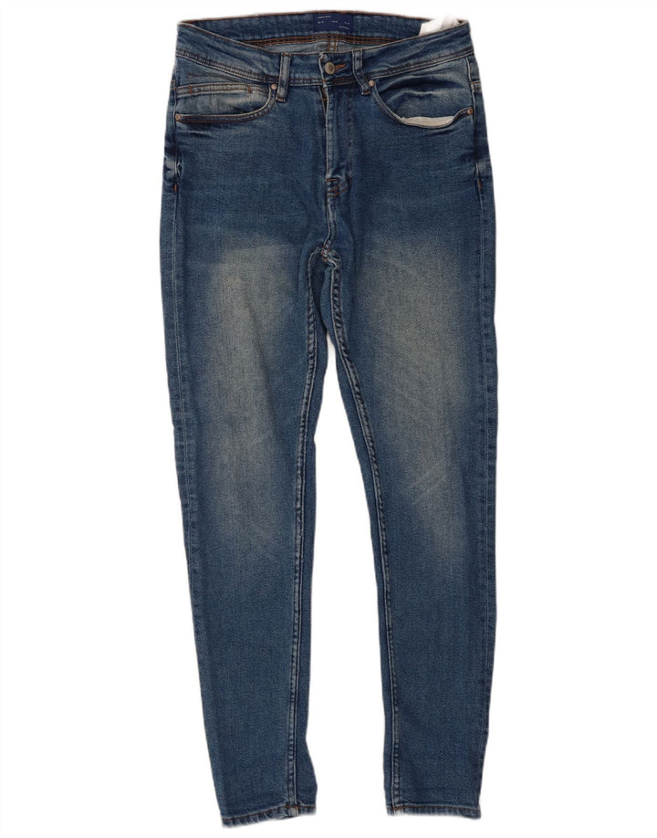 Zara Mens Skinny Jeans EU 38 Small W30 L29 Blue