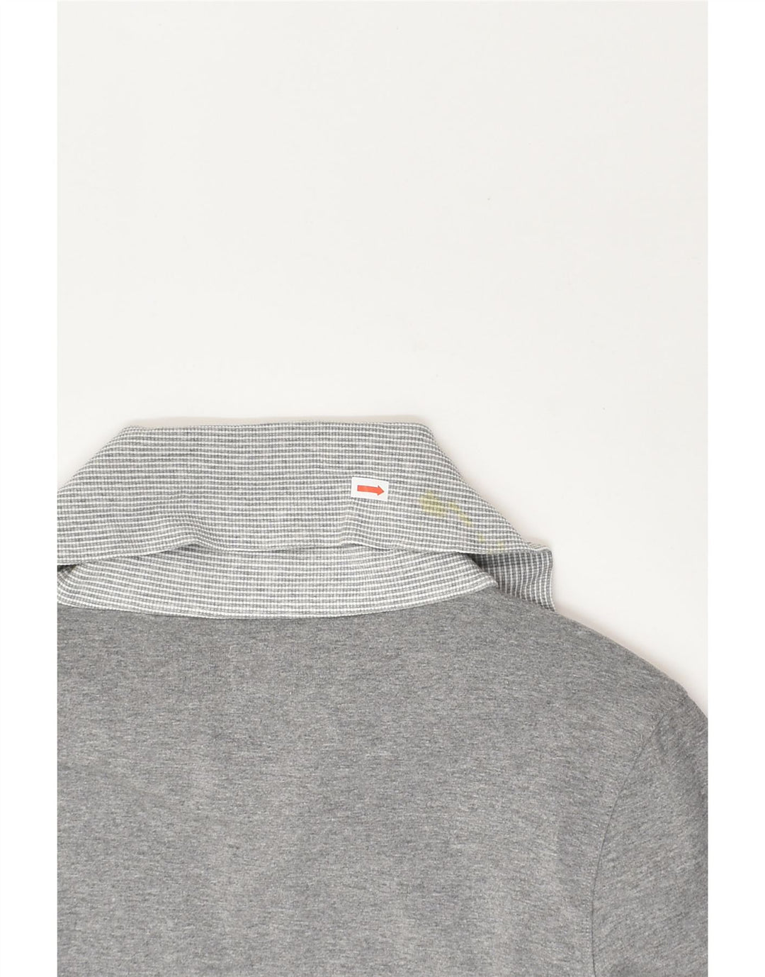 BANANA REPUBLIC Womens Tracksuit Top Jacket UK 14 Medium Grey Cotton | Vintage Banana Republic | Thrift | Second-Hand Banana Republic | Used Clothing | Messina Hembry 