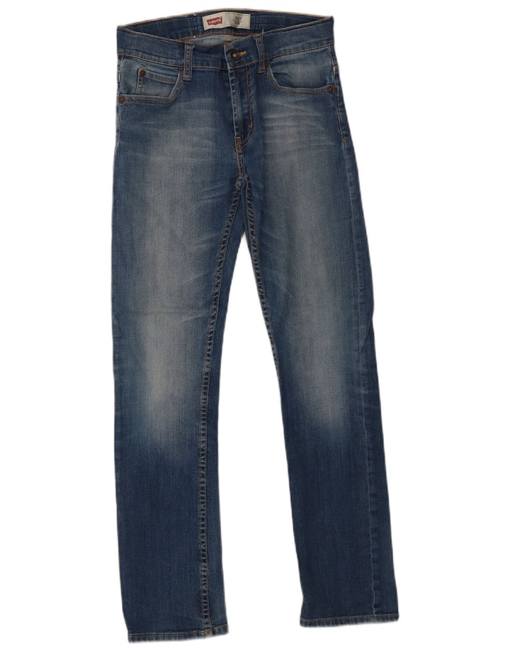 Levi's Boys 511 Slim Jeans 13-14 Years W28 L29 Blue Cotton