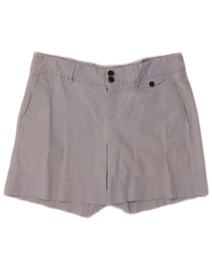 Zara Womens Chino Shorts Large W30 Blue