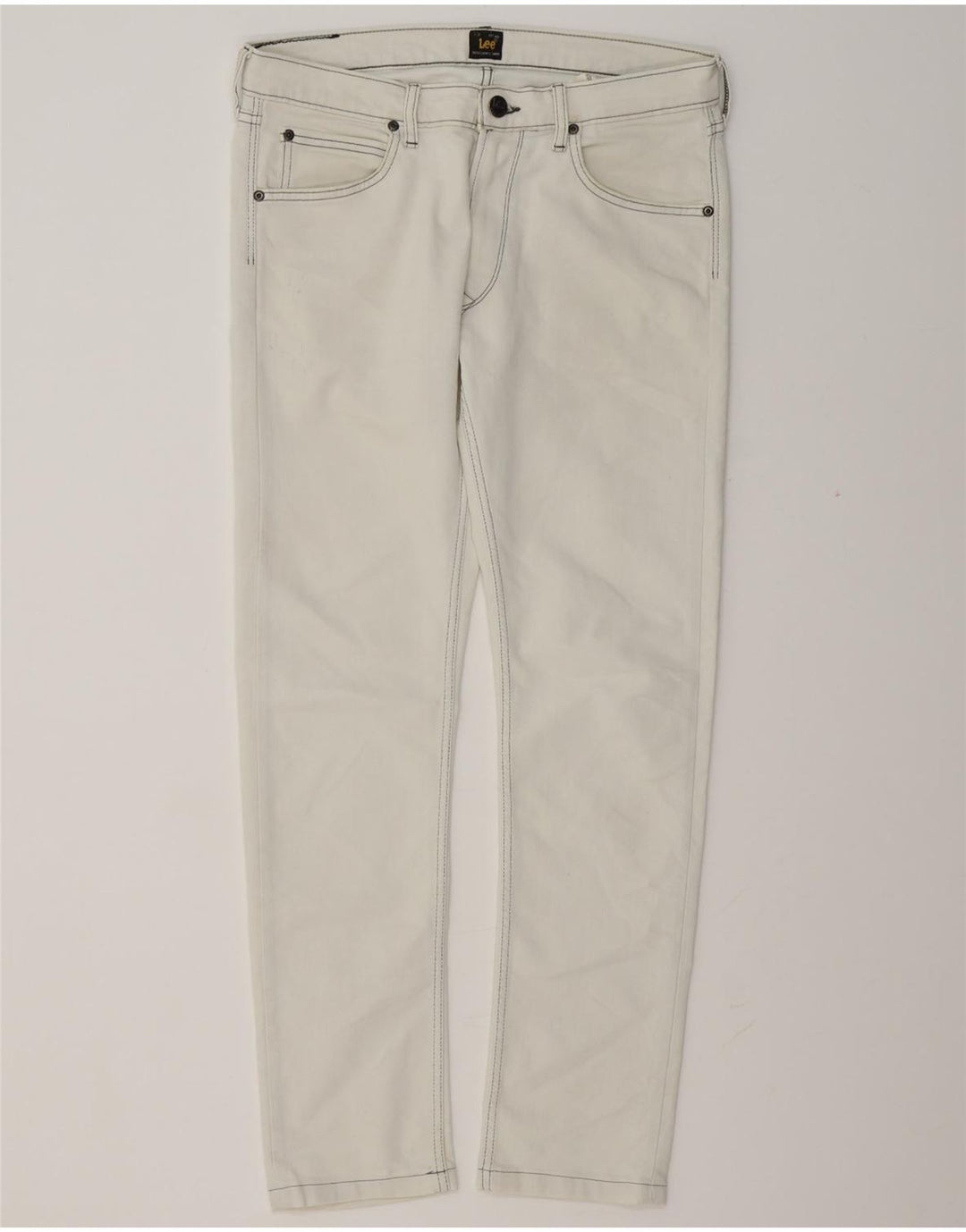 Lee Mens Slim Jeans W32 L29 White