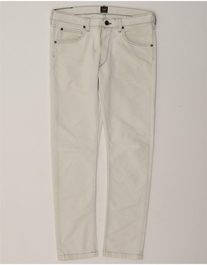 Lee Mens Slim Jeans W32 L29 White