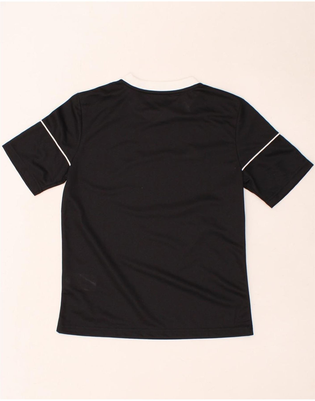 ADIDAS Boys Aeroready T-Shirt Top 11-12 Years Black Polyester Vintage Adidas and Second-Hand Adidas from Messina Hembry 