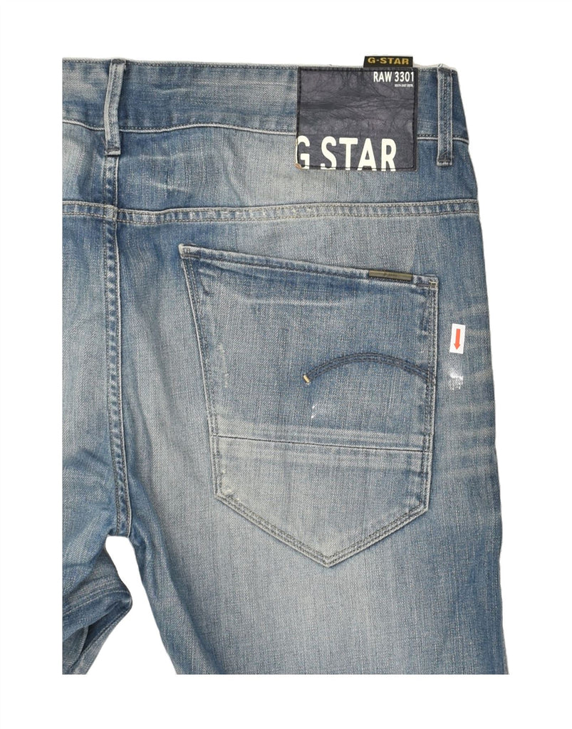 G-STAR Mens Banana Slim Jeans W30 L34  Blue Cotton | Vintage G-Star | Thrift | Second-Hand G-Star | Used Clothing | Messina Hembry 