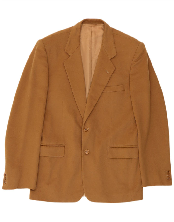 Ing Loro Piona & Co. Mens Blazer Jacket UK 40 Large Brown Cashmere