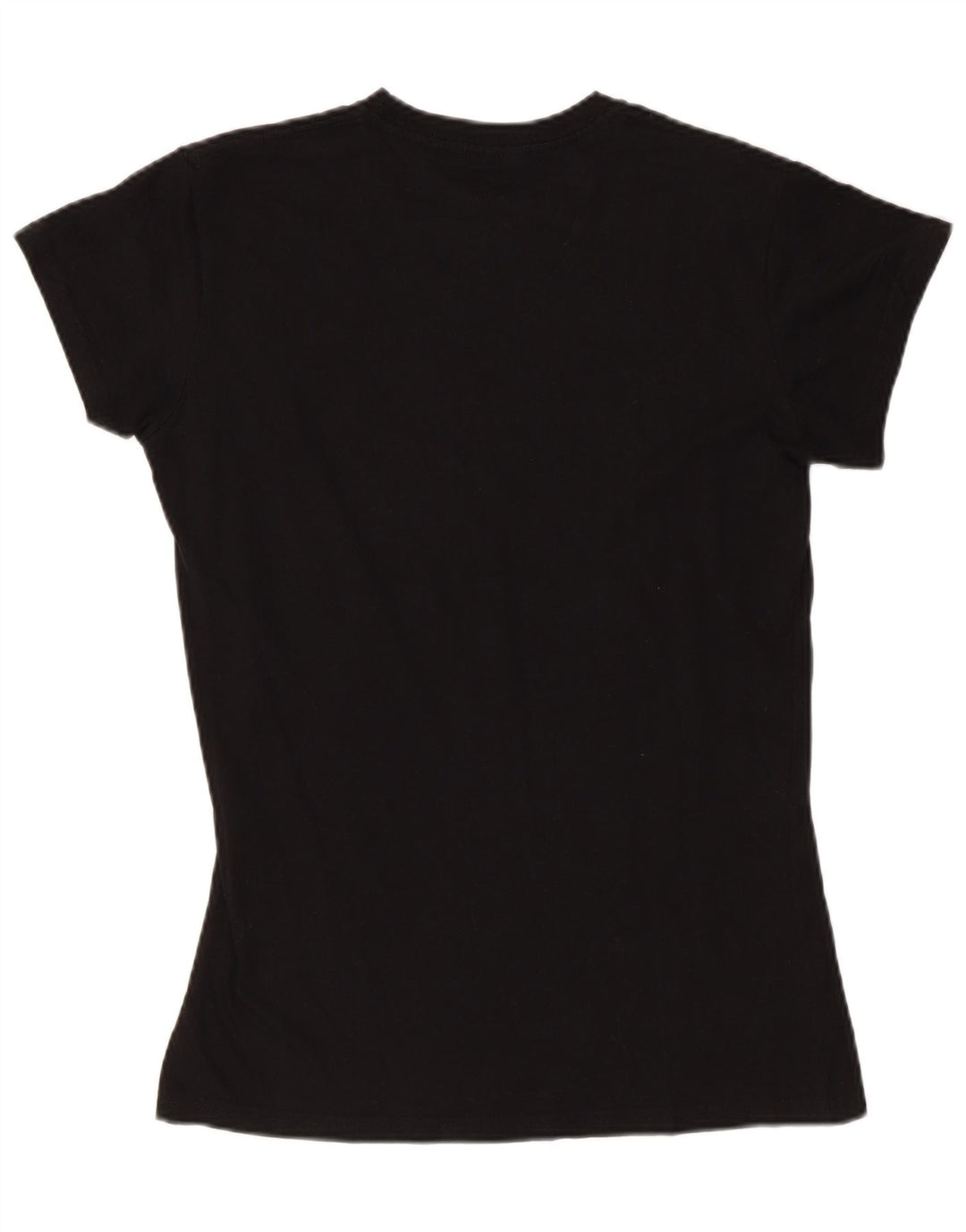 HARD ROCK CAFE Womens Vienna Graphic T-Shirt Top UK 14 Large Black Cotton