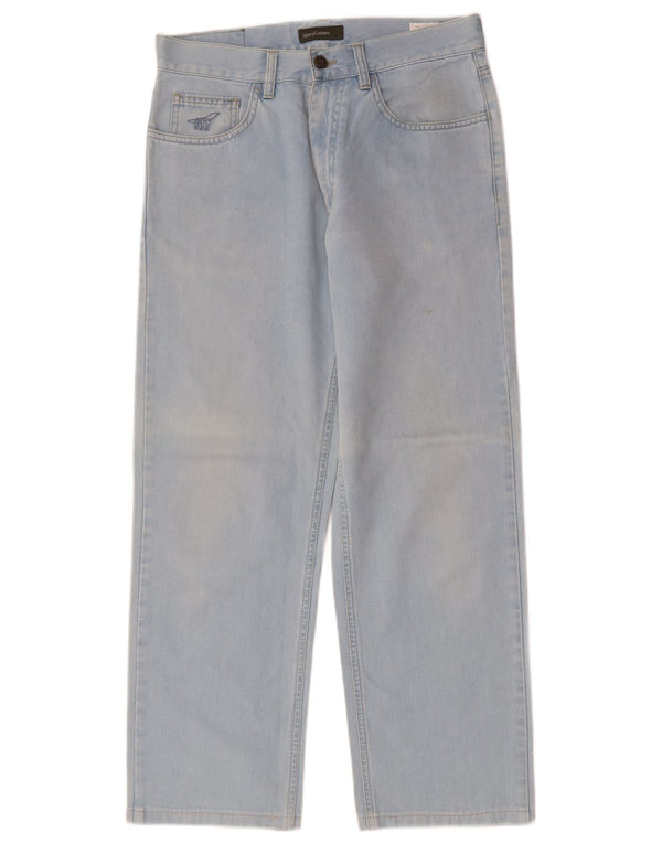 Henry Cottons Womens Straight Jeans W31 L26 Blue Cotton