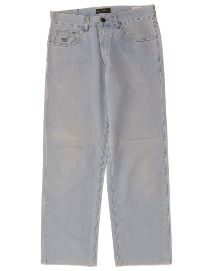 Henry Cottons Womens Straight Jeans W31 L26 Blue Cotton
