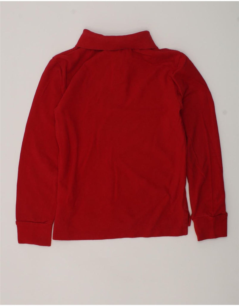 POLO RALPH LAUREN Boys Long Sleeve Polo Shirt 10-11 Years Medium Red | Vintage Polo Ralph Lauren | Thrift | Second-Hand Polo Ralph Lauren | Used Clothing | Messina Hembry 