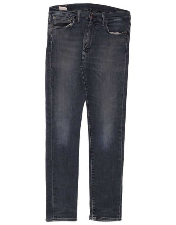 Levi's Mens 510 Skinny Jeans W33 L32 Blue Cotton