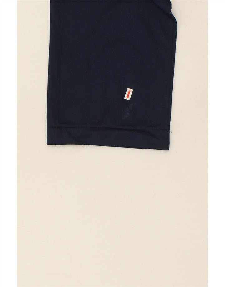 ASICS Womens Tracksuit Trousers Small Navy Blue Polyester Vintage Asics and Second-Hand Asics from Messina Hembry 