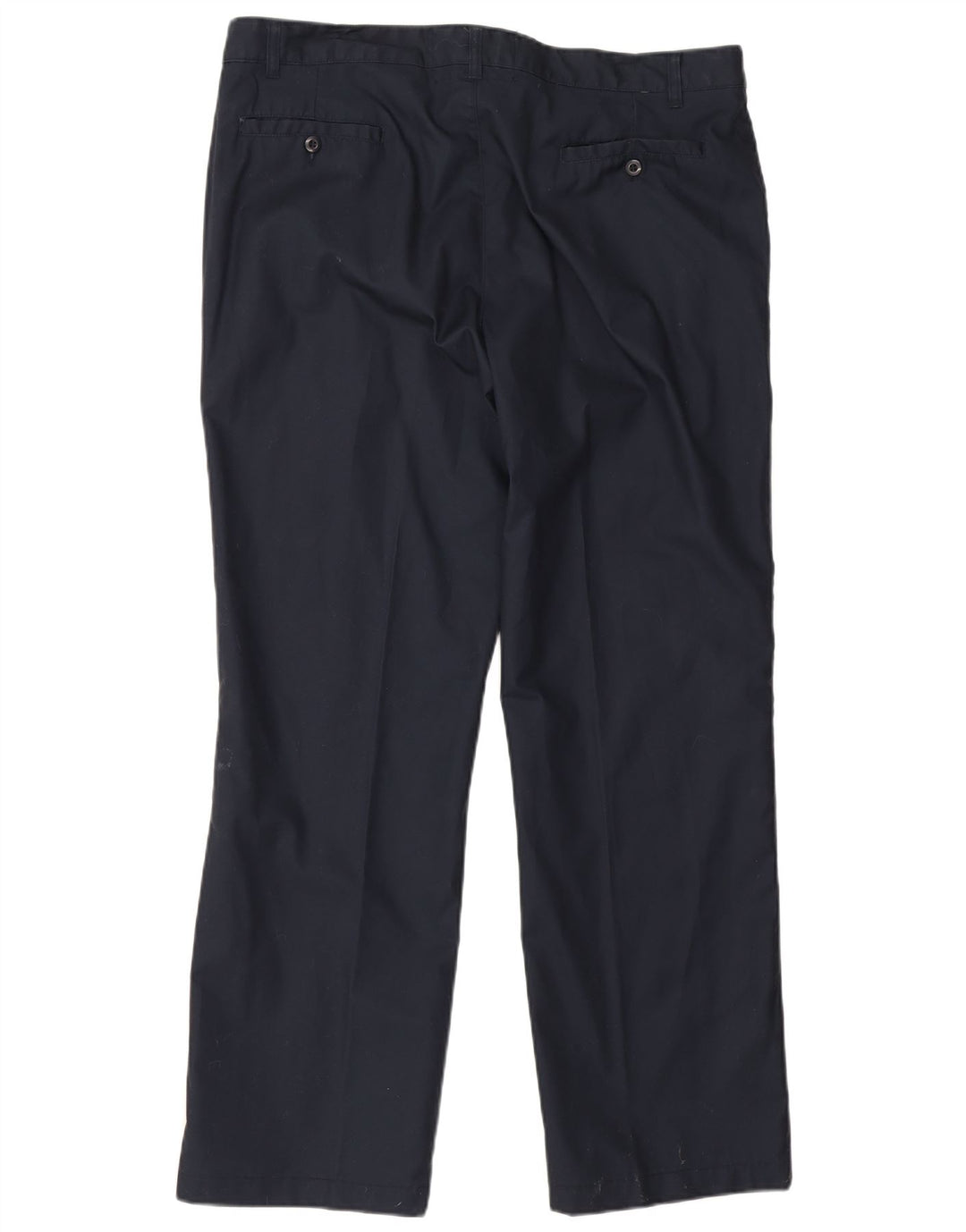 Mash Mens Straight Chino Trousers  W38 L30 Navy Blue