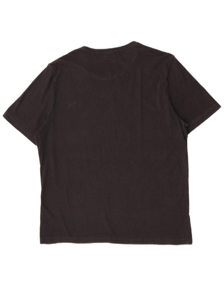 Puma Mens T-Shirt Top XL Black Cotton
