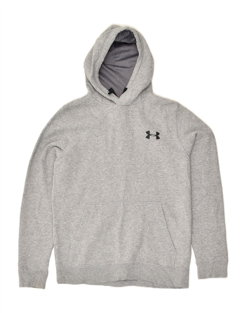 UNDER ARMOUR Mens Hoodie Jumper Small Grey | Vintage Under Armour | Thrift | Second-Hand Under Armour | Used Clothing | Messina Hembry 