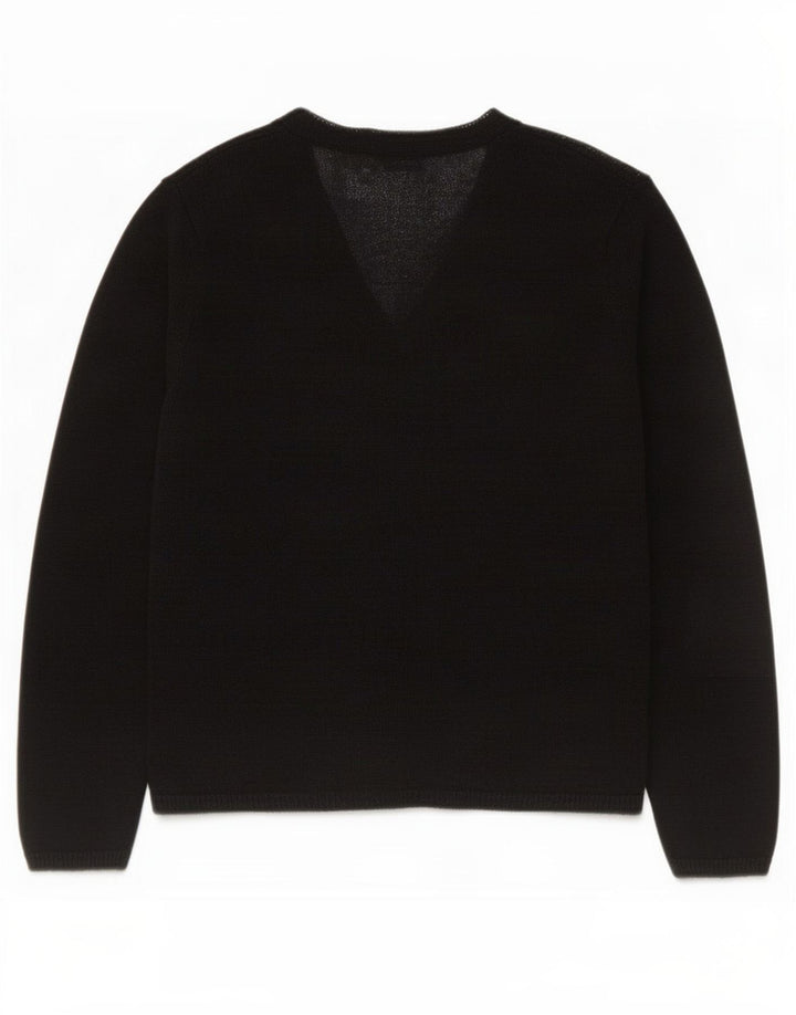 Marks & Spencer Womens St. Michael Cardigan Sweater UK 12 Medium Black