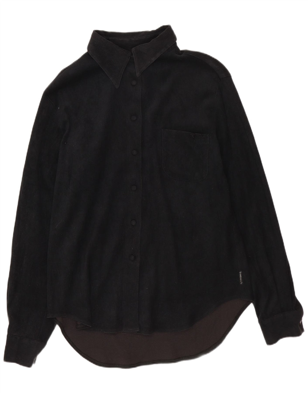 Armani Jeans Womens Shirt UK 14 Large  Black