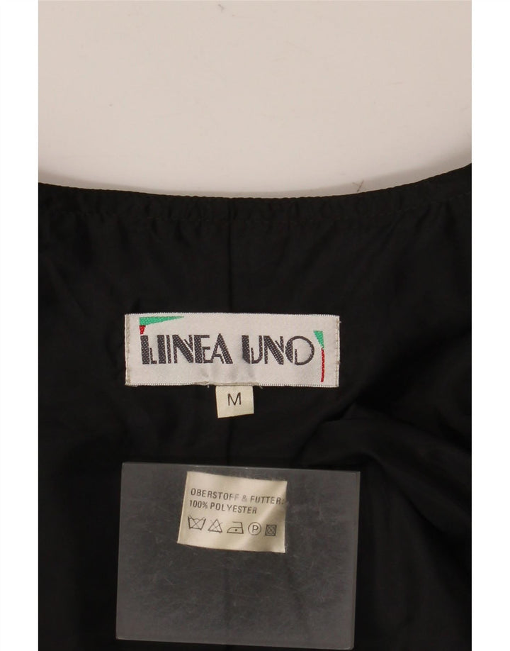 Vintage Mens Waistcoat Medium Multicoloured Floral Polyester