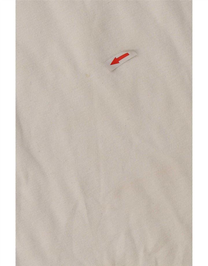 Fila Mens T-Shirt Top Large White Cotton