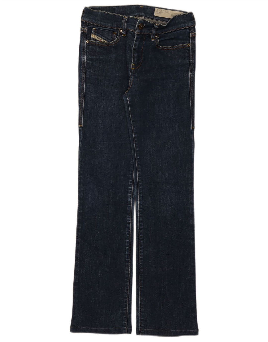 Diesel Womens Bootzee-St Regular Slim Bootcut Jeans W23 L27 Navy Blue