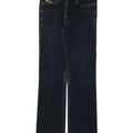 Diesel Womens Bootzee-St Regular Slim Bootcut Jeans W23 L27 Navy Blue