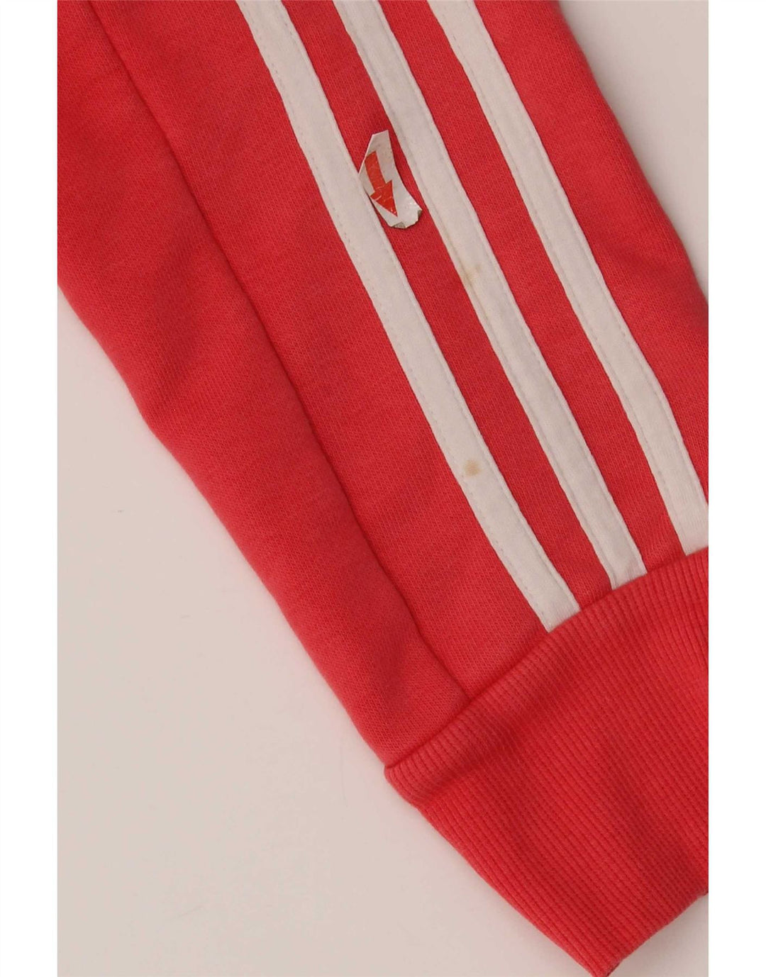 Adidas Womens Climalite Tracksuit Top Jacket UK 12/14 Medium Red