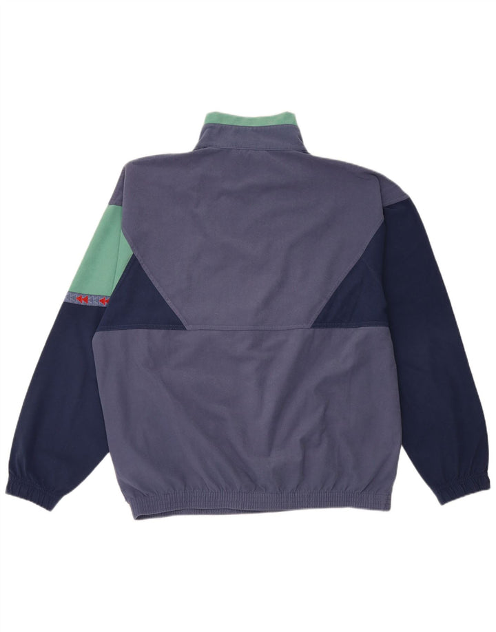 Greenstone Park Mens Full Tracksuit Large  Navy Blue Geometric Polyester