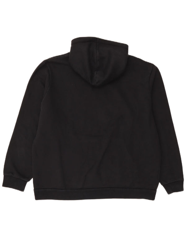 Puma Mens Graphic Hoodie Jumper 2XL Black Cotton