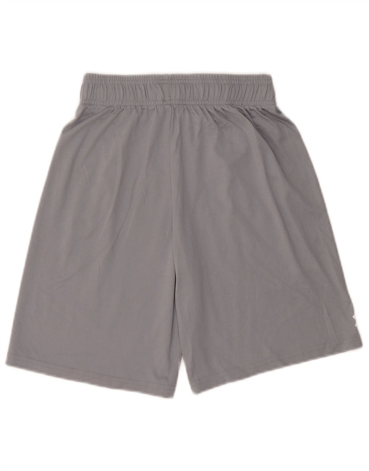 UNDER ARMOUR Boys Penn State Graphic Sport Shorts 11-12 Years Large Grey
