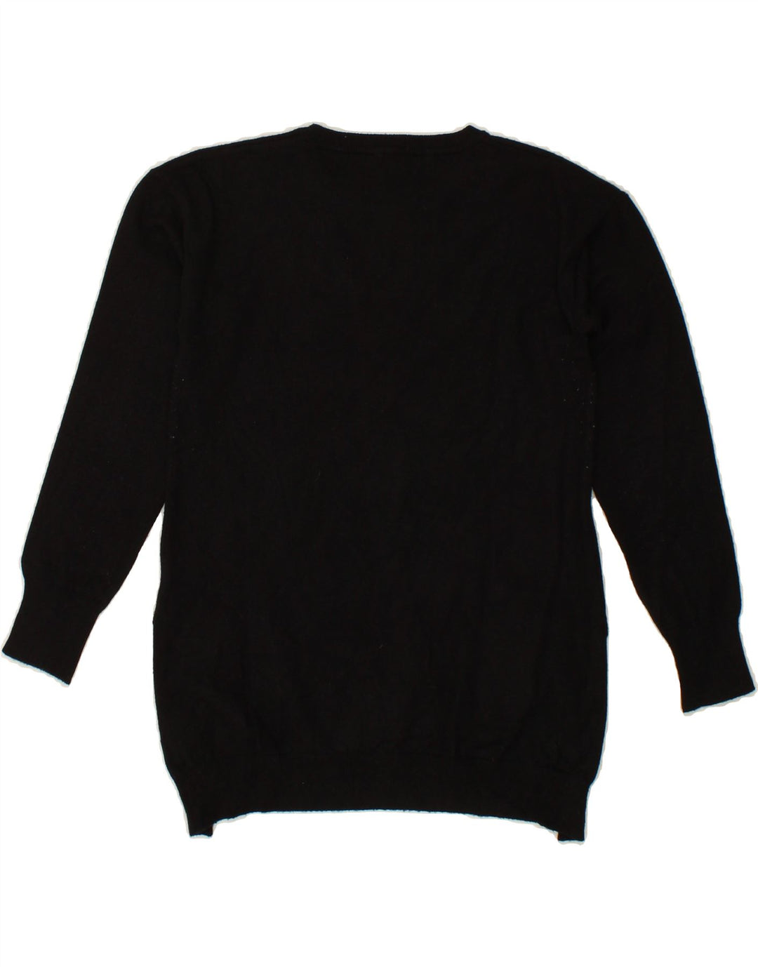 SILVIAN HEACH Womens Crew Neck Jumper Sweater UK 10 Small Black Vintage Silvian Heach and Second-Hand Silvian Heach from Messina Hembry 