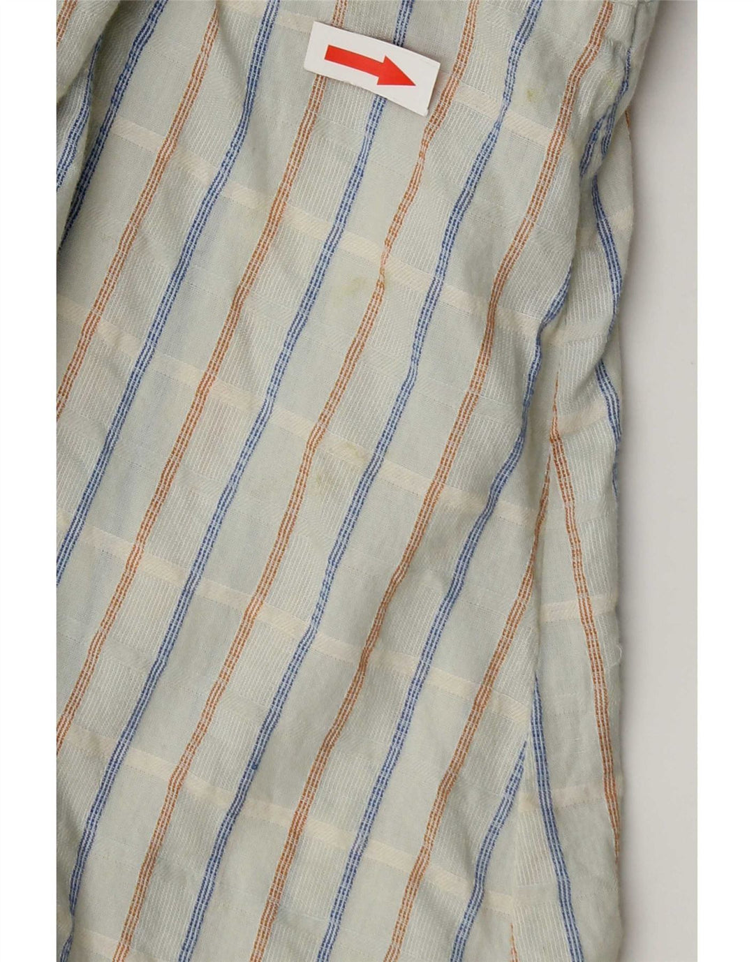 Fat Face Womens 3/4 Sleeve Oversized Shirt Blouse UK 16 Large Blue Check