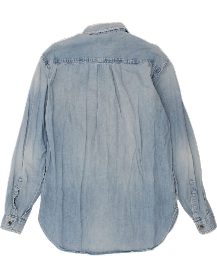 CASUCCI Mens Denim Shirt Medium Blue Cotton Vintage Casucci and Second-Hand Casucci from Messina Hembry 
